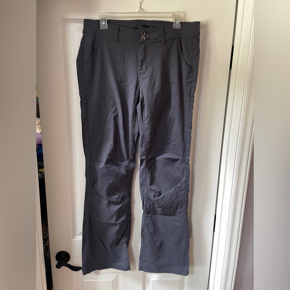 Prana Gray Halle Pants Size 10, regular